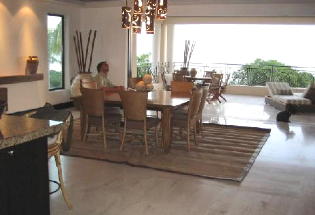 Large dining area